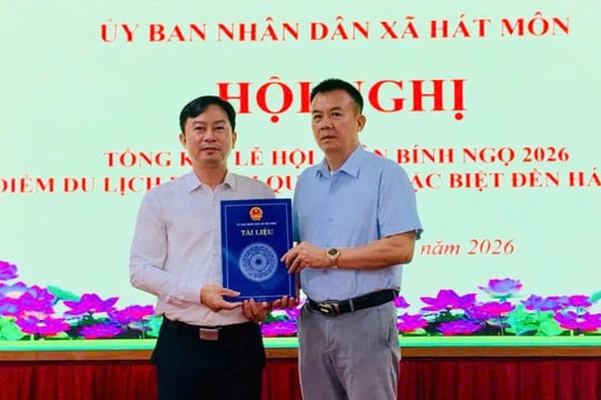 Tiếp tục quảng bá sâu rộng giá trị đền Hát Môn