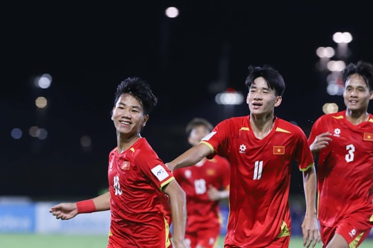 U17 Việt Nam giành vé tham dự FIFA U17 World Cup 2026