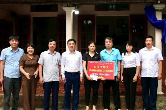 Xã Ứng Hòa khởi công xây dựng nhà Đại đoàn kết cho hộ khó khăn