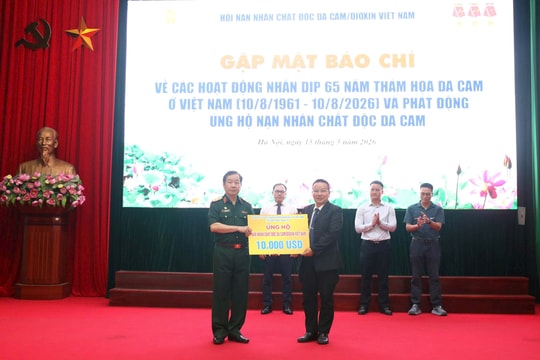 Chung tay xoa dịu nỗi đau da cam