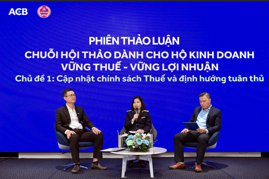 Thuế thay đổi, ACB tung chuỗi hỗ trợ quy mô lớn cho hộ kinh doanh