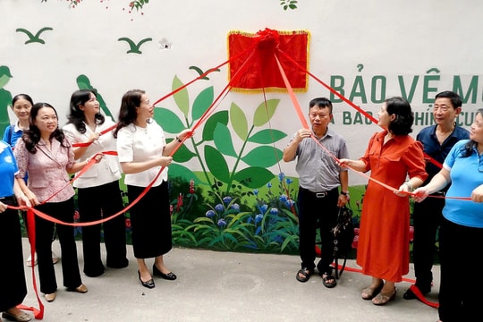Phường Cầu Giấy: Khánh thành công trình dân vận khéo “Ngõ phố đoàn kết”