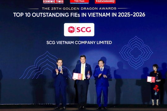 SCG 5 năm liên tiếp được vinh danh doanh nghiệp tiên phong tăng trưởng xanh