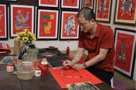 “Sắc Họa Kim Hoàng” góp phần lan tỏa giá trị tranh dân gian Việt