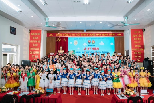 Thiếu nhi Chương Dương tiếp bước truyền thống vẻ vang của Đội TNTP Hồ Chí Minh
