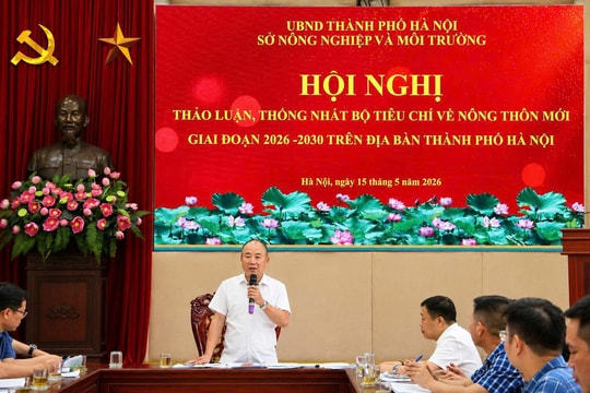 Hà Nội thảo luận thống nhất bộ tiêu chí về nông thôn mới giai đoạn 2026 - 2030