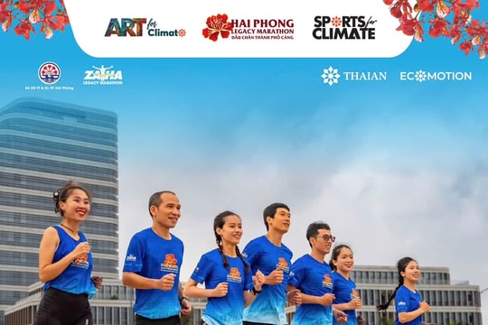Hải Phòng Legacy Marathon 2026: Khi thể thao truyền đi thông điệp sống xanh