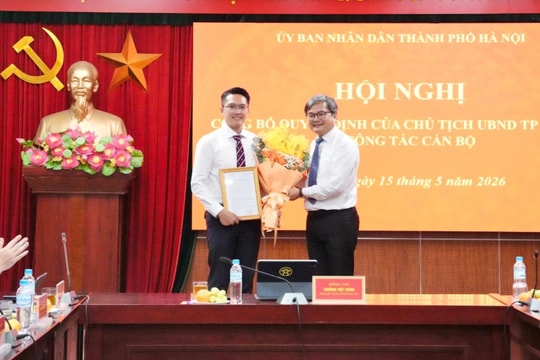 Ban Quản lý các Khu công nghệ cao và Khu công nghiệp thành phố Hà Nội có Phó Trưởng ban mới