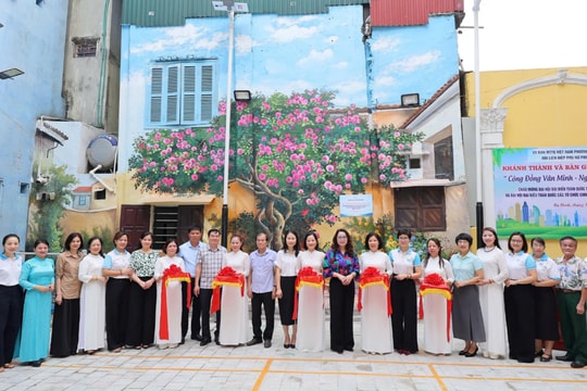 Phường Ba Đình khánh thành các công trình cộng đồng phục vụ người dân