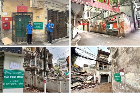 Chùm ảnh: Những ngày gấp rút trên tuyến Vành đai 2,5 qua Thanh Xuân