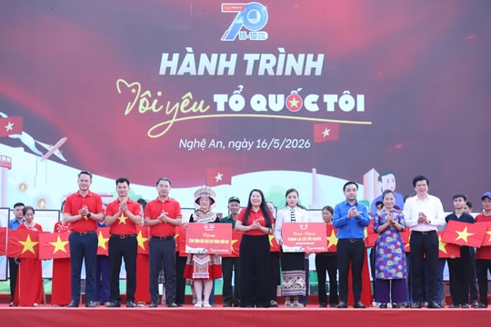 Khởi động Hành trình “Tôi yêu Tổ quốc tôi” từ quê hương Bác