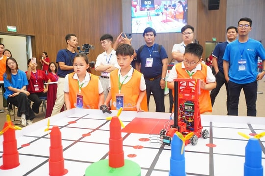 Trường Tiểu học Thanh Xuân Nam khẳng định vị thế tại sân chơi STEM, AI và Robotics toàn quốc