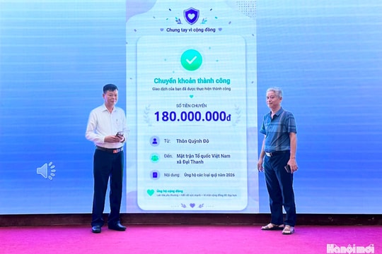 Xã Đại Thanh huy động nguồn lực chăm lo an sinh xã hội