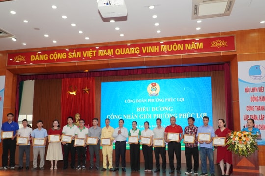 “Cảm ơn người lao động” - hành trình tri ân và kết nối của Công đoàn phường Phúc Lợi