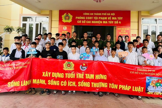 Xã Tam Hưng xây dựng địa bàn không ma tuý