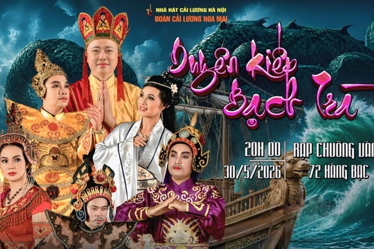 Vở cải lương “Duyên kiếp Bạch Trà” – nổi bật sự hy sinh cao quý của phụ nữ