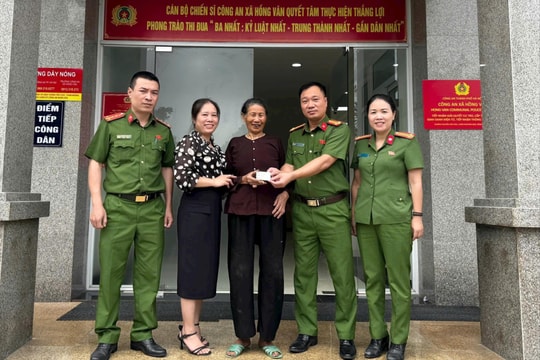 Hành trình hoàn thiện “mảnh ghép cuối cùng” định danh cá nhân cho bà cụ 82 tuổi