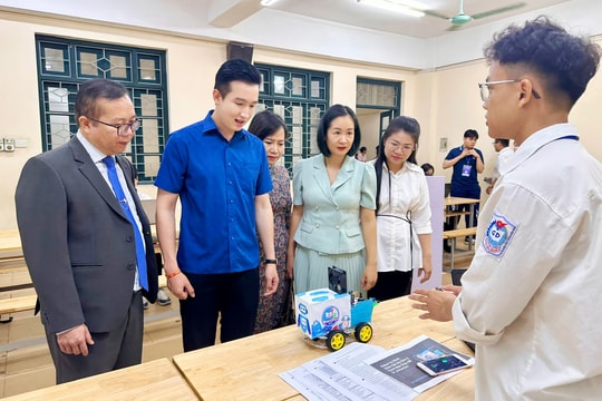 528 thí sinh tranh tài tại chung kết Hội thi Tin học trẻ thành phố Hà Nội