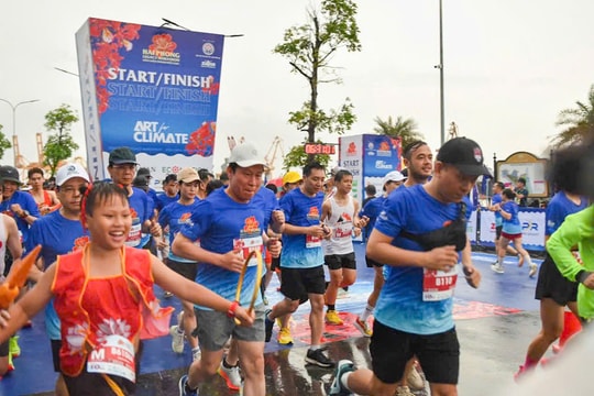Hơn 8.000 VĐV lan tỏa thông điệp “Chạy xanh – sống xanh” tại Hải Phòng Legacy Marathon 2026