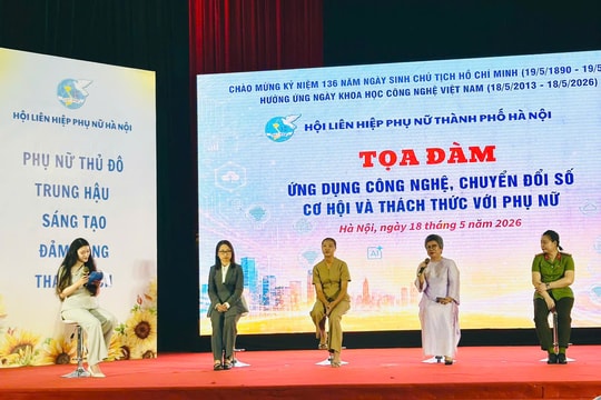 Phụ nữ Hà Nội tự tin thích ứng và làm chủ công nghệ số