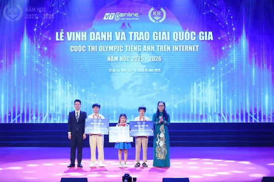 IOE 2025-2026: Tiếp tục khẳng định vị thế của sân chơi tiếng Anh trực tuyến quy mô toàn quốc