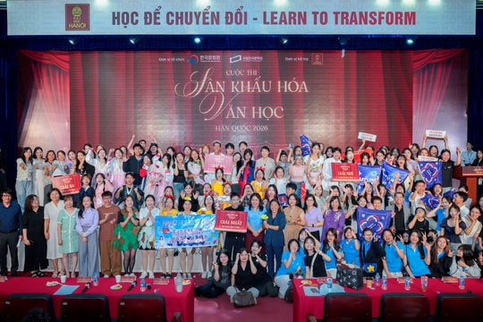 Hơn 200 sinh viên tham gia Cuộc thi diễn kịch văn học Hàn Quốc lần thứ 4