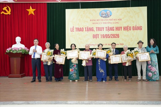 Phường Láng: Lan tỏa truyền thống cách mạng từ những đảng viên lão thành