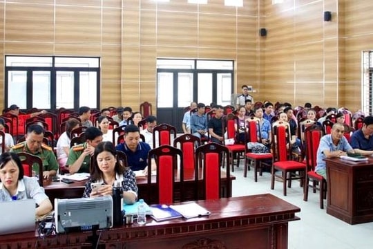 Đối thoại với người dân về công tác bồi thường, hỗ trợ tái định cư Dự án Công viên công cộng