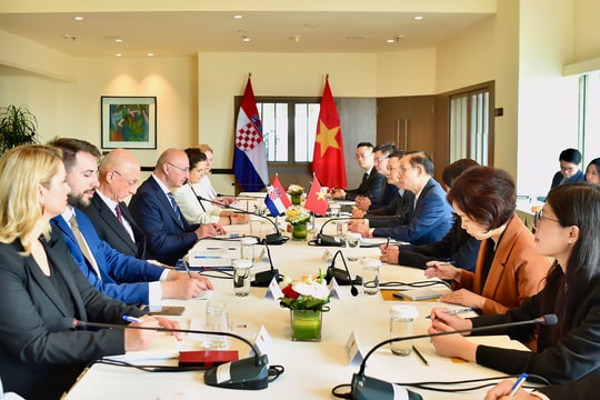 Việt Nam không ngừng củng cố và phát triển quan hệ bạn bè truyền thống với Croatia