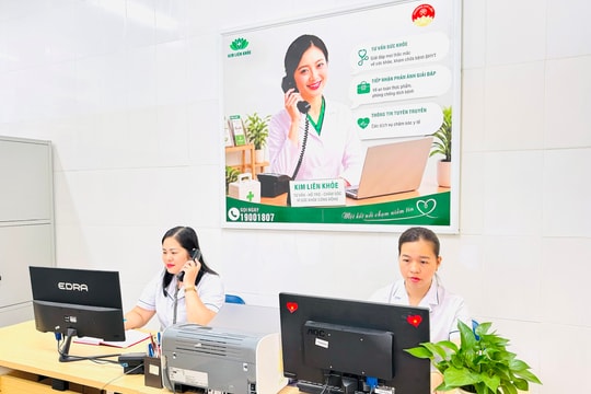 Vận hành Tổng đài “Kim Liên khỏe” để chăm sóc sức khỏe cho người dân