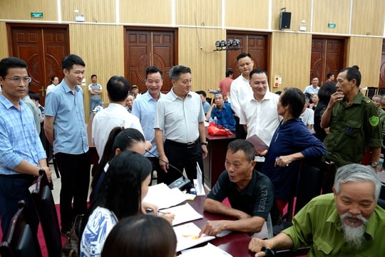 Thanh Oai: Chung sức, đồng lòng thực hiện dự án Khu đô thị thể thao Olympic