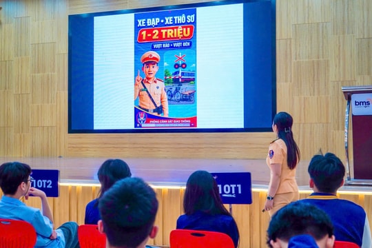 Phát huy vai trò đoàn thanh niên trong tuyên truyền an toàn giao thông