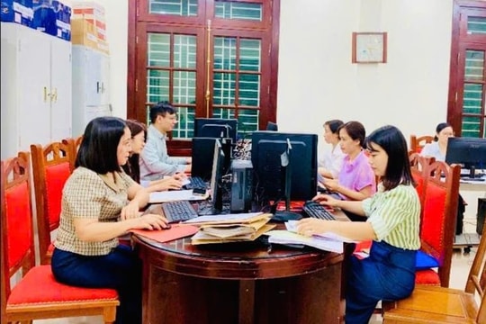 Phúc Thọ tăng tốc thực hiện 45 ngày đêm chuẩn hóa dữ liệu đảng viên