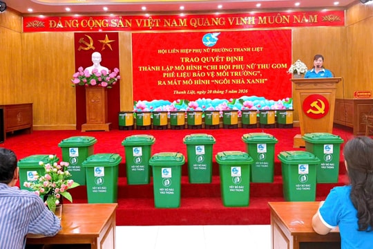 Thanh Liệt ra mắt mô hình “Ngôi nhà xanh” hỗ trợ trẻ em khó khăn