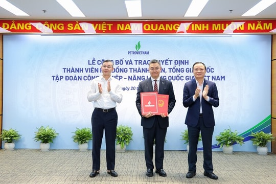 Bổ nhiệm ông Lê Mạnh Cường giữ chức Tổng Giám đốc Petrovietnam