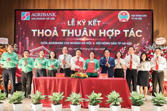 Hội Nông dân Hà Nội và Agribank cùng nông dân chuyển đổi số, phát triển sản xuất