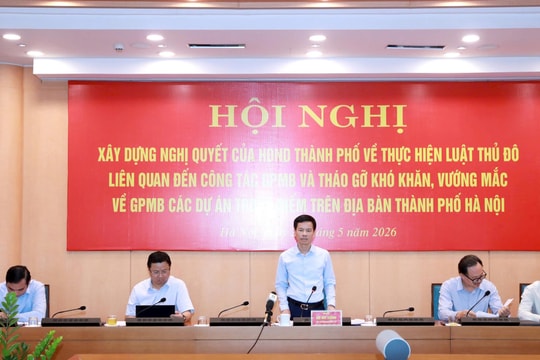 Không để vướng mắc giải phóng mặt bằng cản trở tiến độ dự án