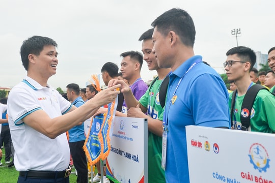 Khai mạc Giải bóng đá công nhân, viên chức Việt Nam 2026