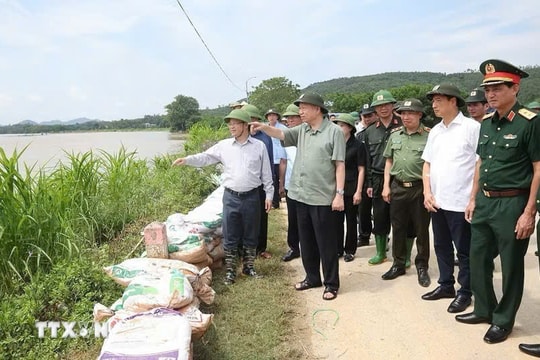 Thư của Tổng Bí thư, Chủ tịch nước Tô Lâm nhân Ngày truyền thống phòng, chống thiên tai