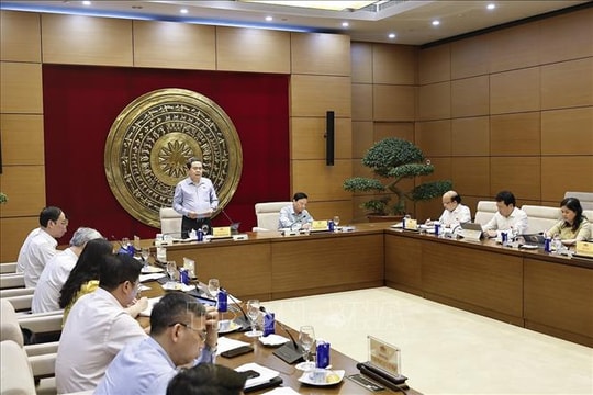 Chủ tịch Quốc hội Trần Thanh Mẫn: Ủy ban Pháp luật và Tư pháp chủ động trong kiến tạo thể chế phát triển