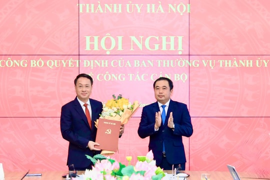Đồng chí Trần Đình Cảnh giữ chức Chủ nhiệm Ủy ban Kiểm tra Thành ủy Hà Nội