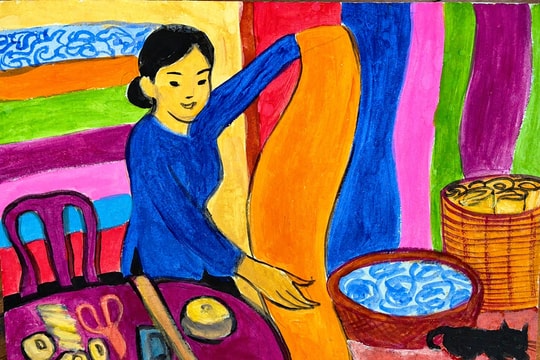 Mùa hè mướt mải những vệt loang