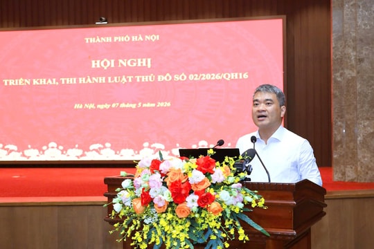 Xây dựng các văn bản triển khai thi hành Luật Thủ đô năm 2026
