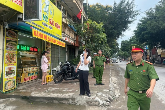 Công an xã Thường Tín nỗ lực xóa “điểm nghẽn” trật tự đô thị
