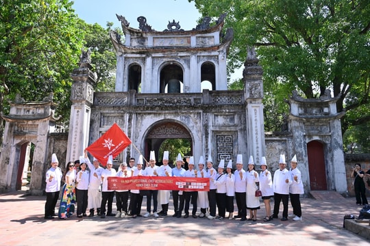 Đội tuyển đầu bếp Hà Nội xuất quân tham dự cuộc thi quốc tế tại Thái Lan