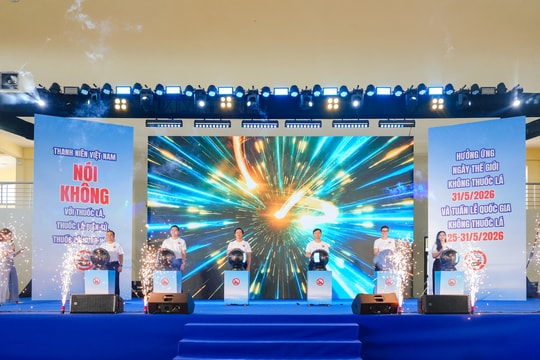 Lan tỏa thông điệp “nói không” với thuốc lá điện tử, nung nóng trong giới trẻ