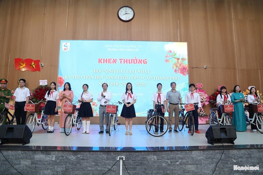 Dấu ấn hành trình gieo hạt tri thức, nuôi dưỡng hạnh phúc ở trường THCS Giảng Võ