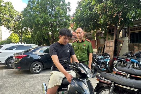 Bắt giữ ổ nhóm trộm xe máy ở phường Hà Đông