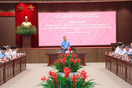 Tổng Bí thư, Chủ tịch nước Tô Lâm: Hà Nội phải đi đầu trong xây dựng mô hình quản trị đô thị hiện đại