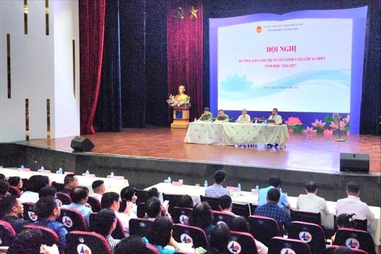 Hà Nội: Siết chặt khâu coi thi, bảo đảm an toàn kỳ thi lớp 10